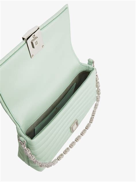 givenchy celadon|Small 4G bag in ayers with chain in .